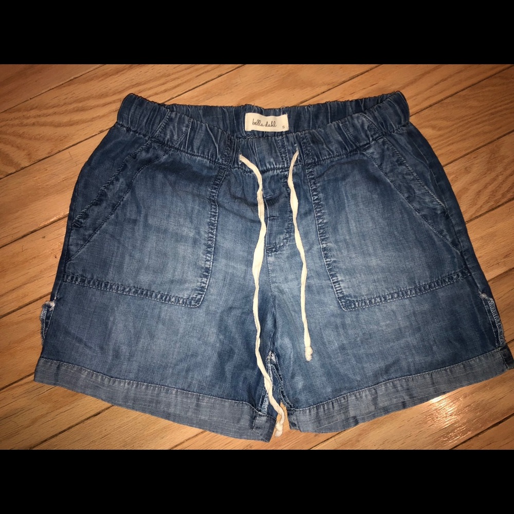 Bella Dahl Small Chambray Shorts